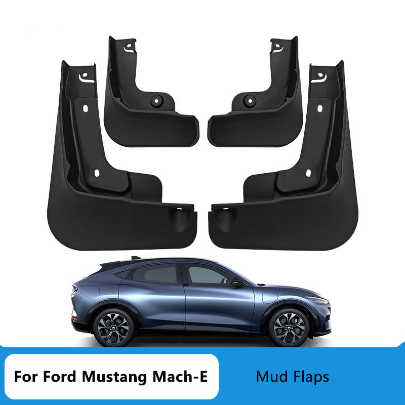 Mach-E Mud Flaps Splash Guard For Ford Mustang, No Need to Drill Holes