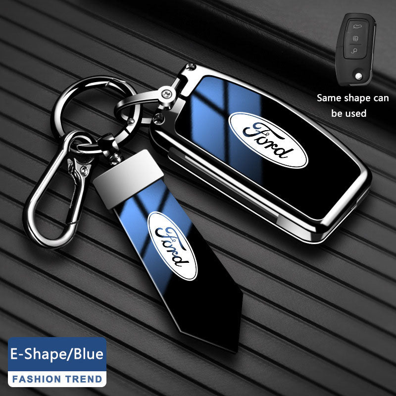 For Ford Edge Metal Key Fob Cover 2, 3, 4 and 5 Button