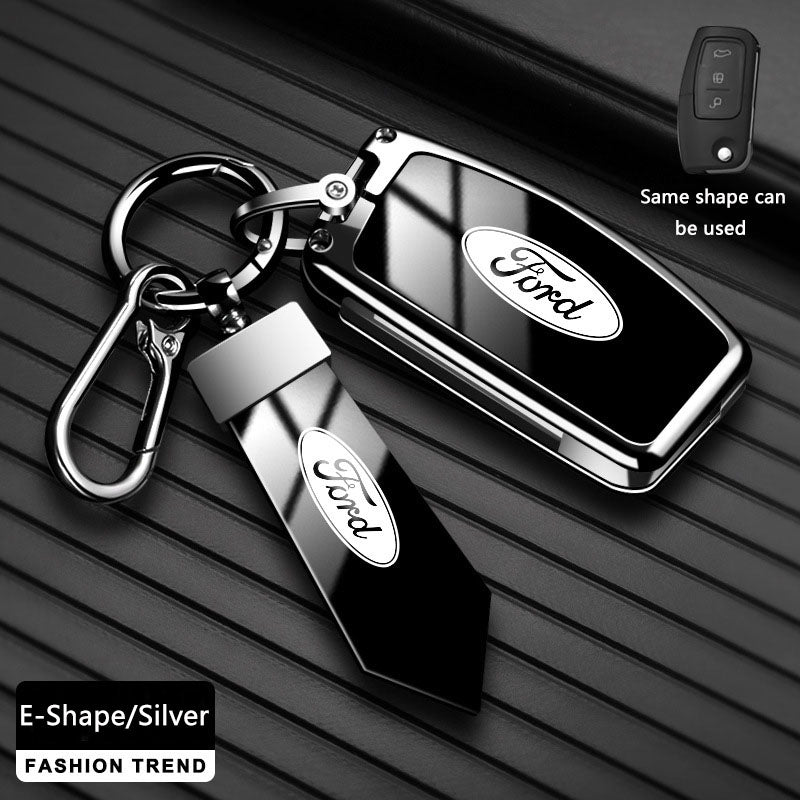 For Ford Edge Metal Key Fob Cover 2, 3, 4 and 5 Button