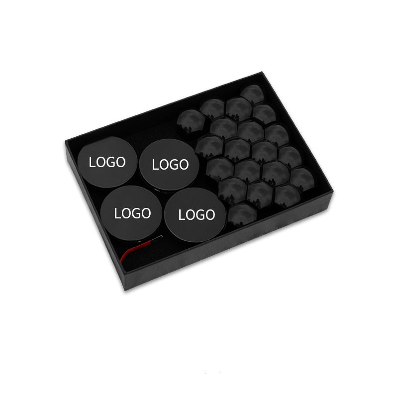 Model 3/Y Wheel Center Hub Caps Screw Protectors Covers Kit