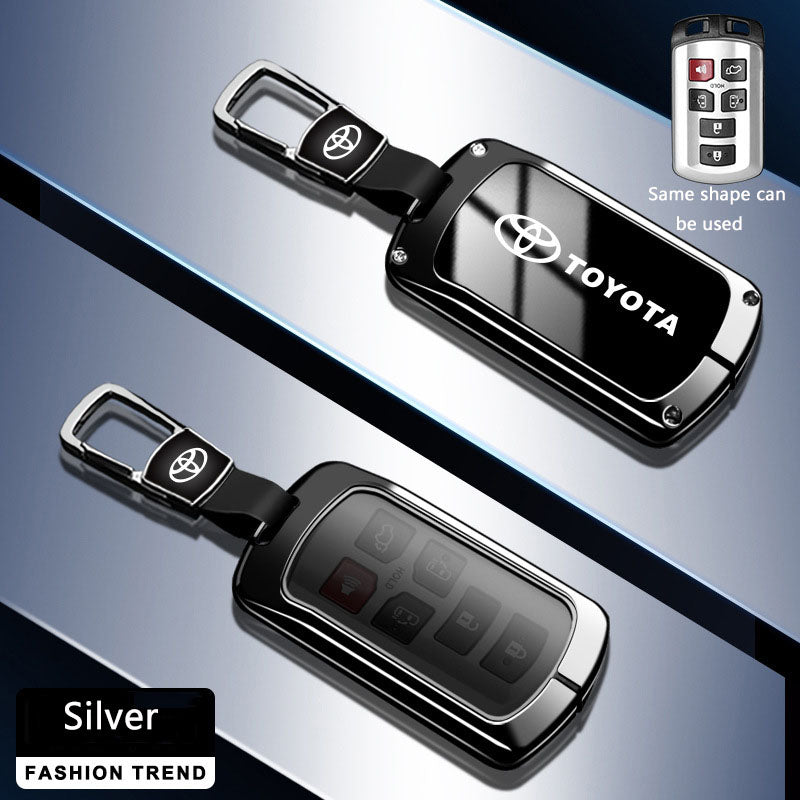 For Toyota Sienna Metal Key Fob Case Cover
