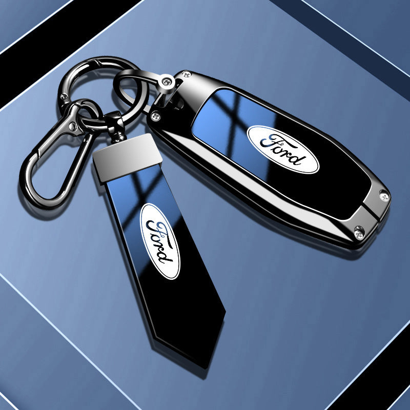 For Ford Edge Metal Key Fob Cover 2, 3, 4 and 5 Button
