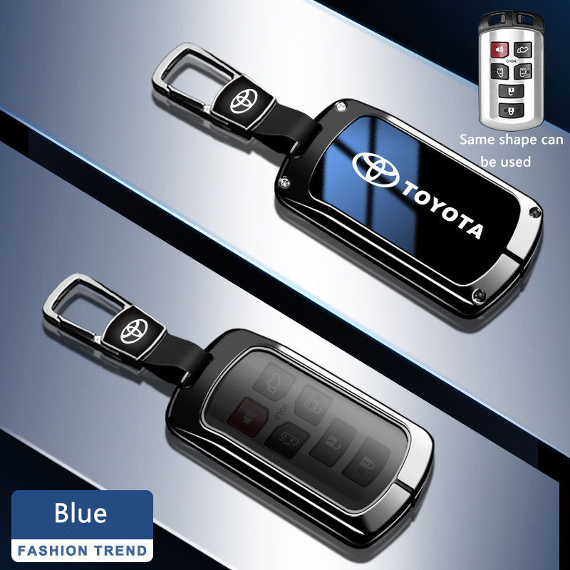 For Toyota Sienna Metal Key Fob Case Cover