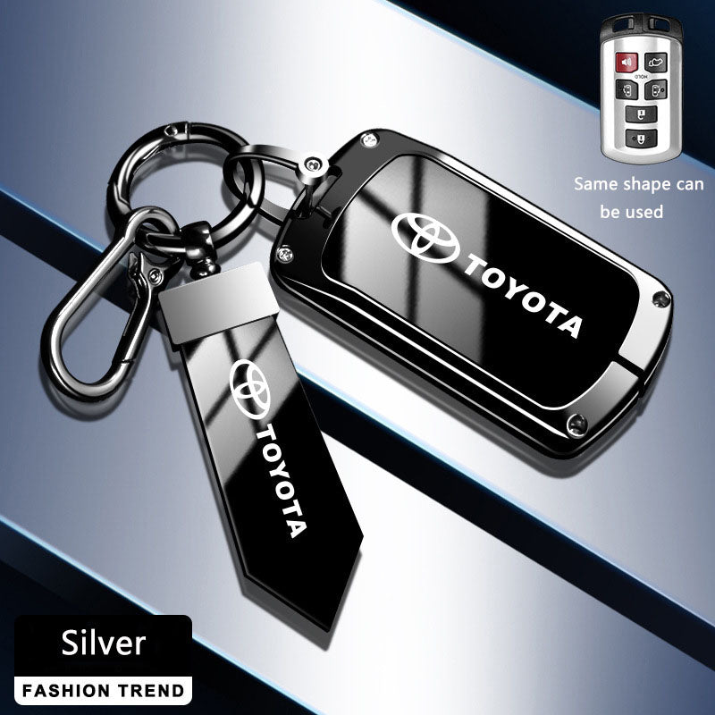 For Toyota Sienna Metal Key Fob Case Cover