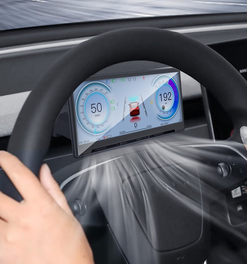 Model 3 Highland 8.9" Dashboard Head Up Display Carplay & Android Auto Touch Screen 8.9-Inch Instrument Cluster
