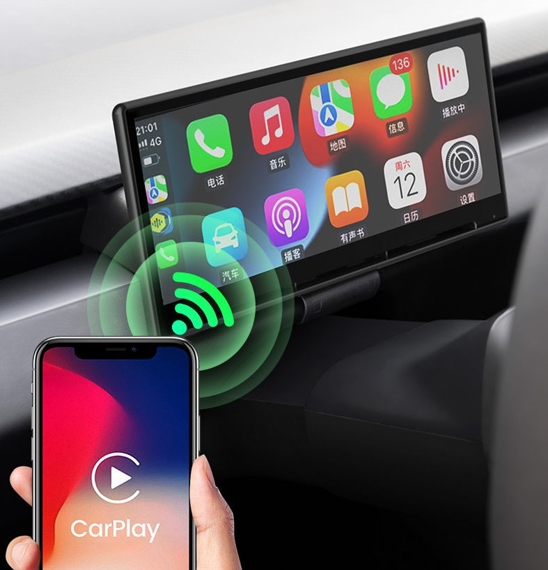 Model 3 Highland 8.9" Dashboard Head Up Display Carplay & Android Auto Touch Screen 8.9-Inch Instrument Cluster
