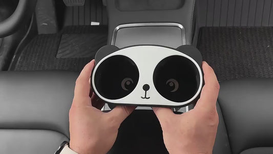 Tesla Model 3/Y Panda Style Center Console Cup Holder Insert