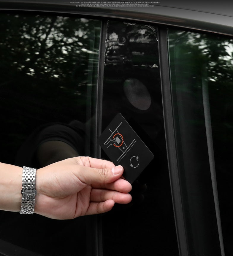 Model 3 B Pillar Protective Cover Trim Decoration Strip