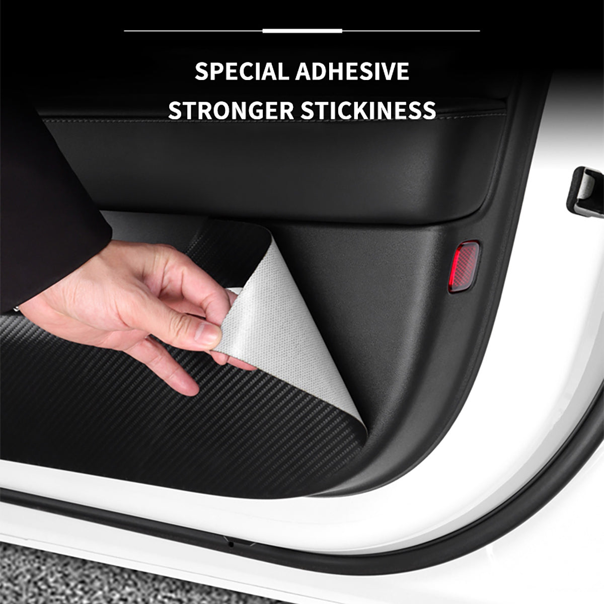 Model 3/Y Interior Door Panel Anti-Kick Mats (Set Of 4)