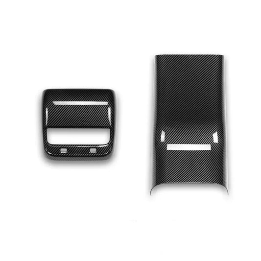 Tesla Model 3/Y Rear Air Vent Outlet Cover & Lower Anti Kick Cover