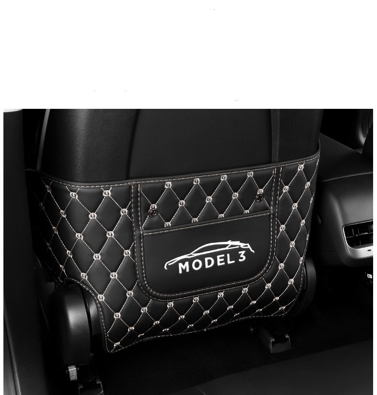 Tesla Model 3 /Y Seat Back Anti Kick Mats Protector Pad
