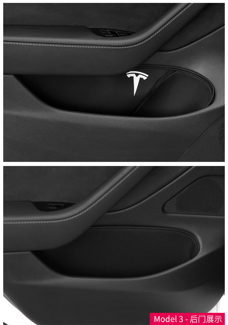 Model 3/Y Inner Side Door Storage Slot Pad Mats