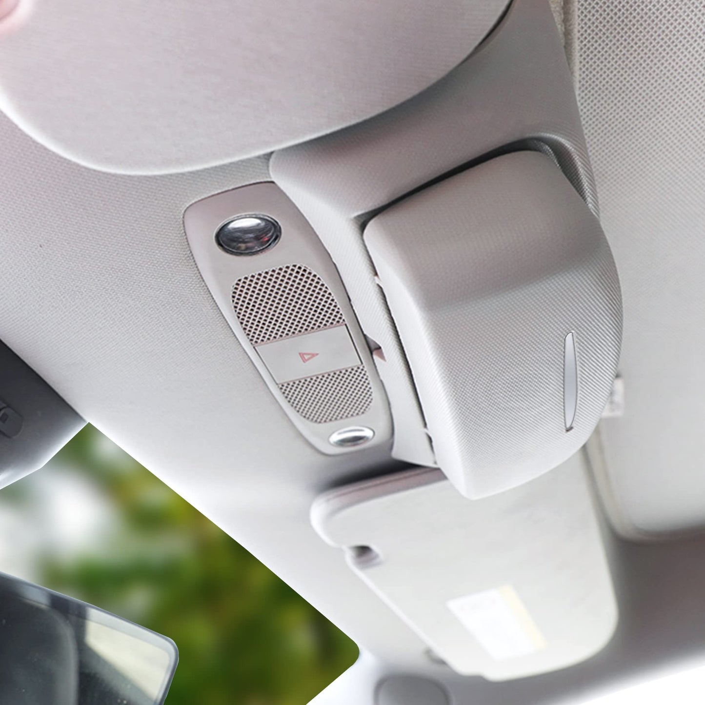 Model 3/Y Sunglasses Holder Sun Visor Storage Box Eyeglasses Case Mount