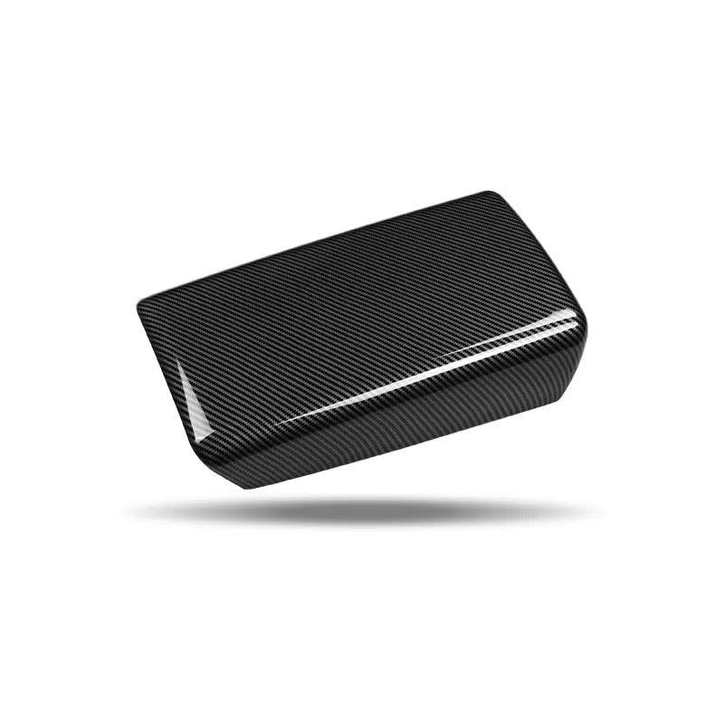 Carbon Fiber Center Console Armrest Cover For Model 3/Y 2019-2022