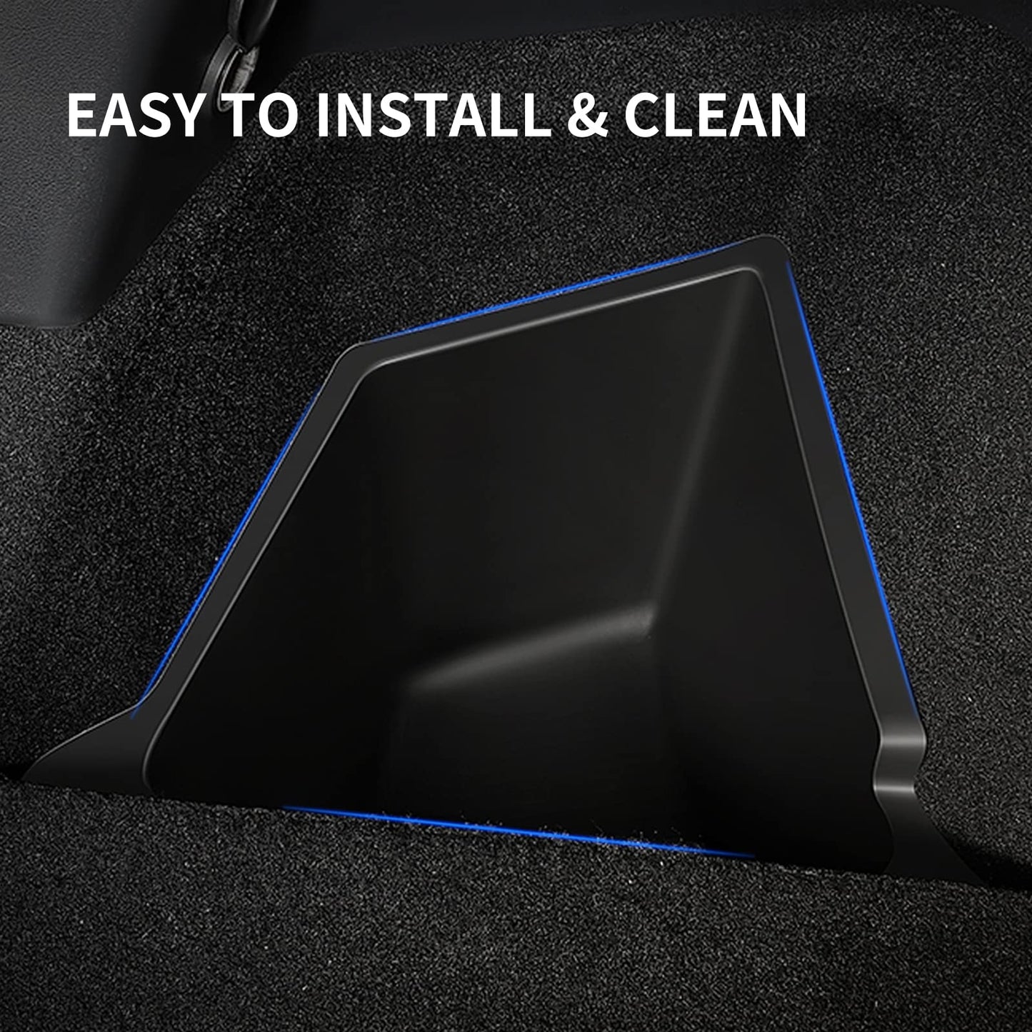 Tesla Model Y Rear Trunk Storage Box Organizer With Lids
