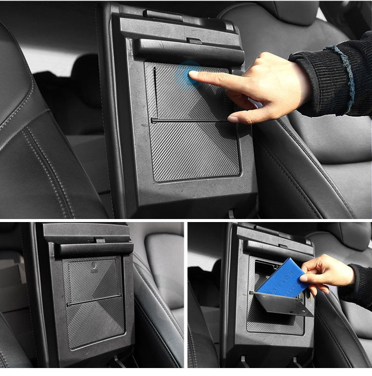 Tesla Model 3 Center Console Hidden Storage Box