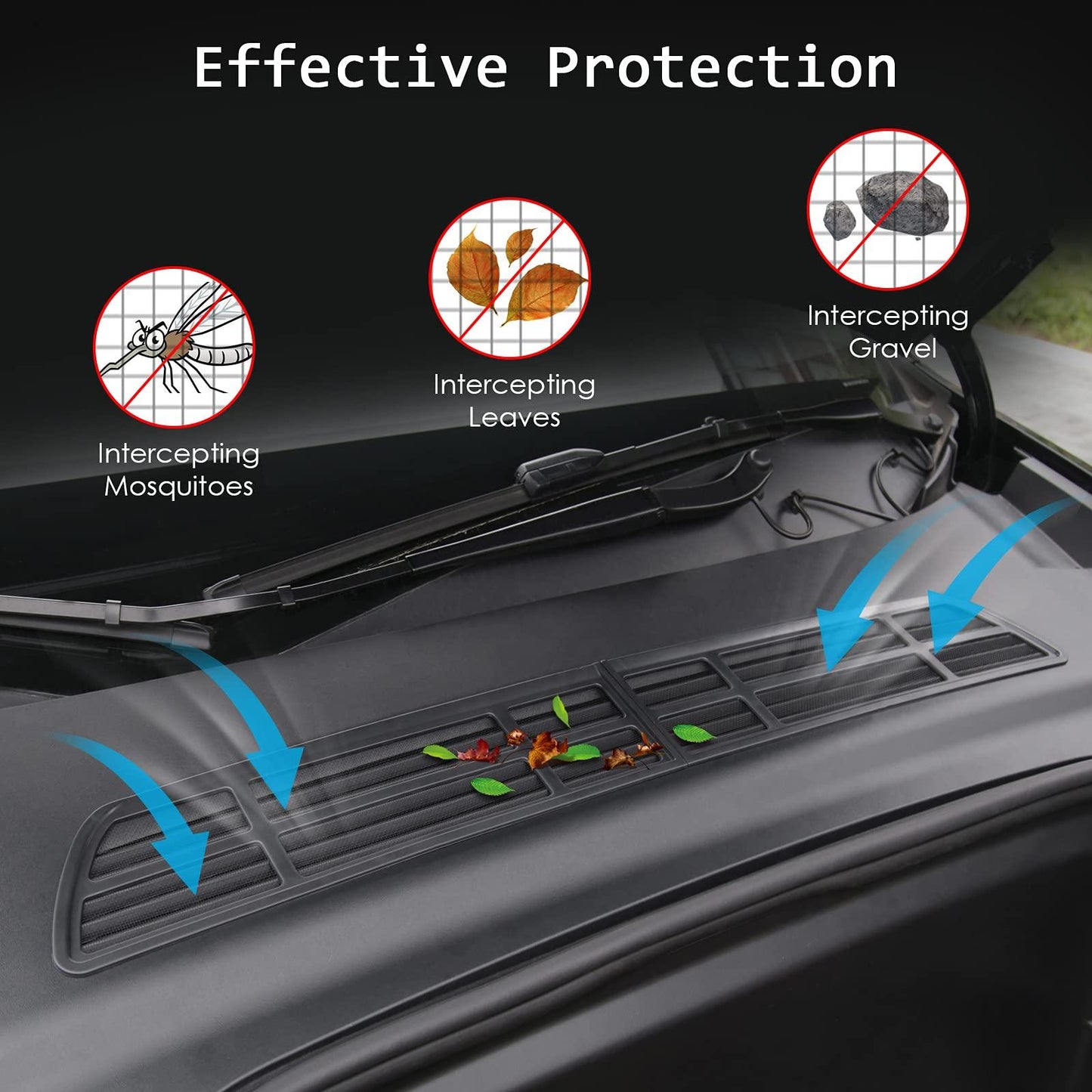 Model 3/Y Air Intake Vent Grille Cover Protective Cover-2Pcs