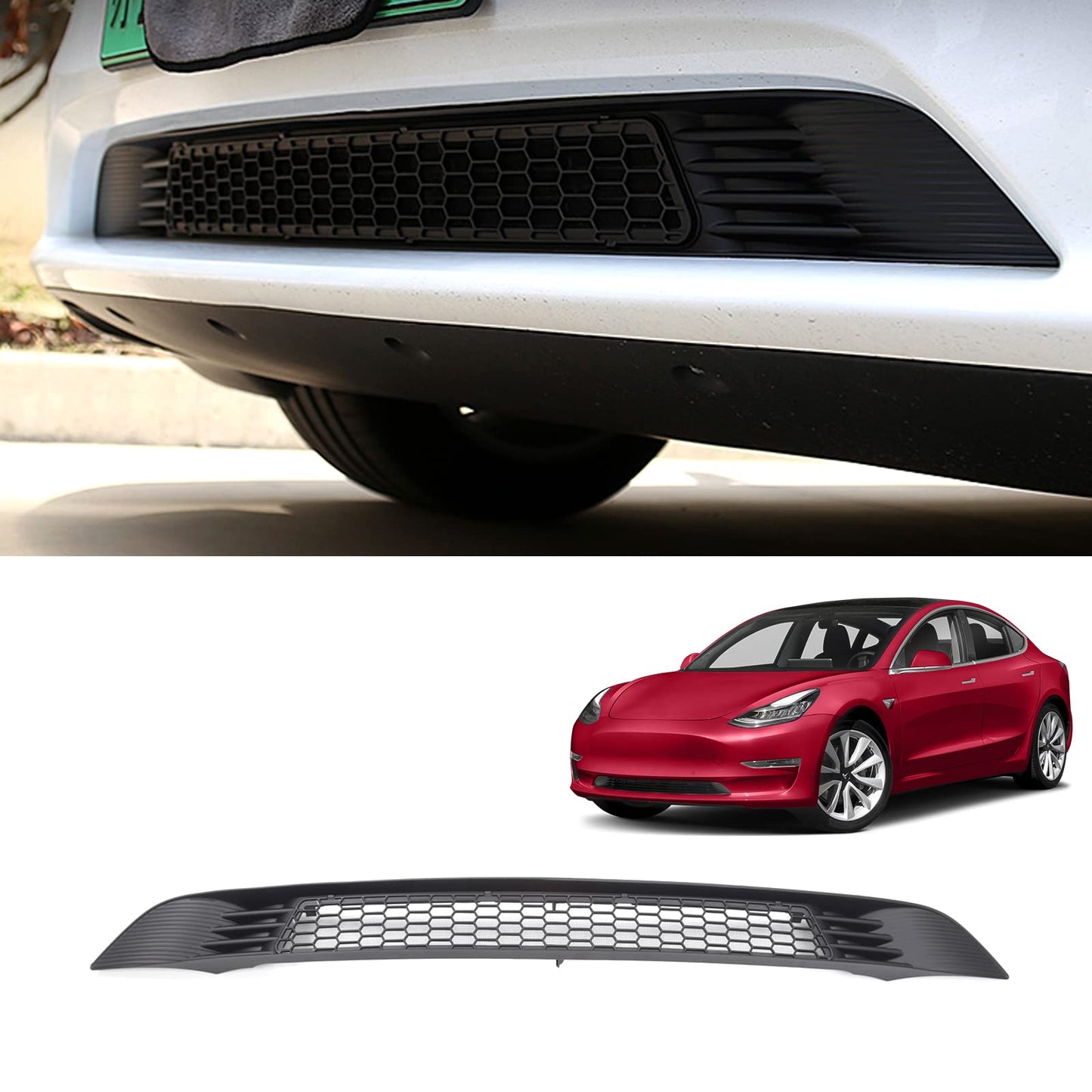 Model 3 Y Front Grille Mesh Radiator Grid Cover Insect screen