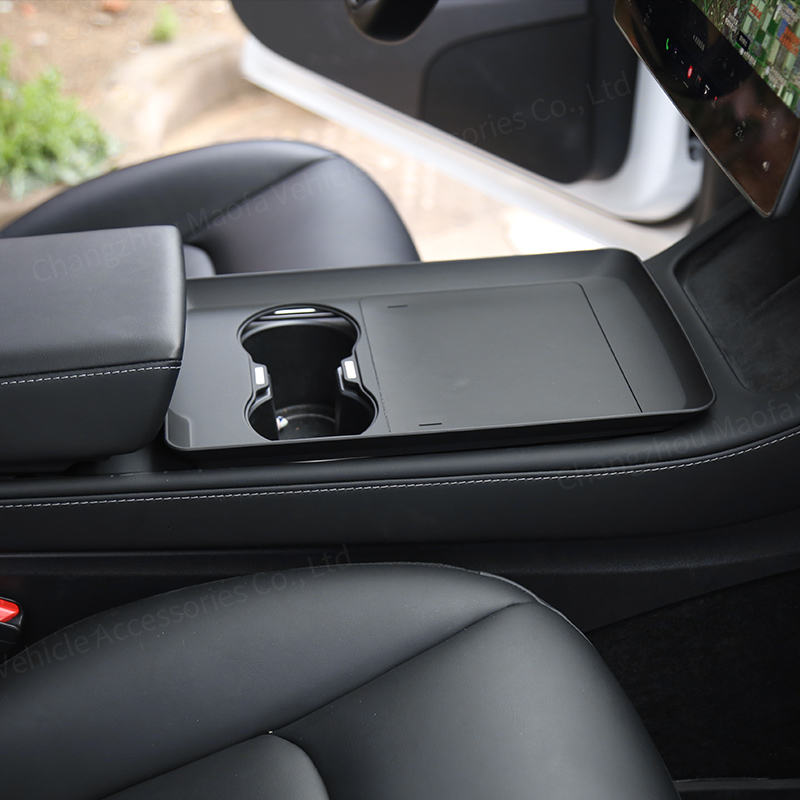 Tesla Model 3/Y Central Console Organizer Tray Food Desk