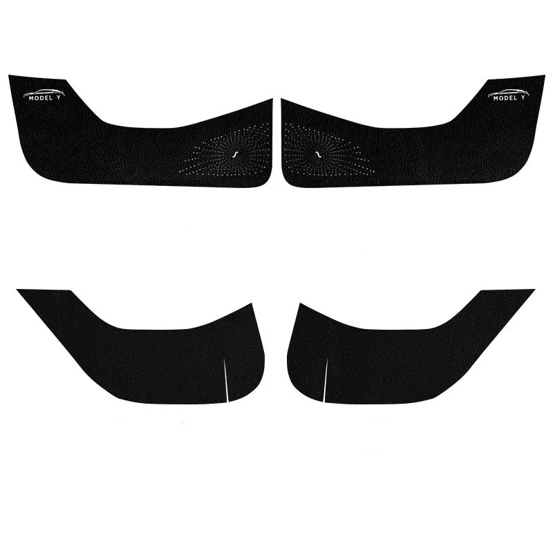 Model 3/Y Interior Door Panel Anti-Kick Mats (Set Of 4)