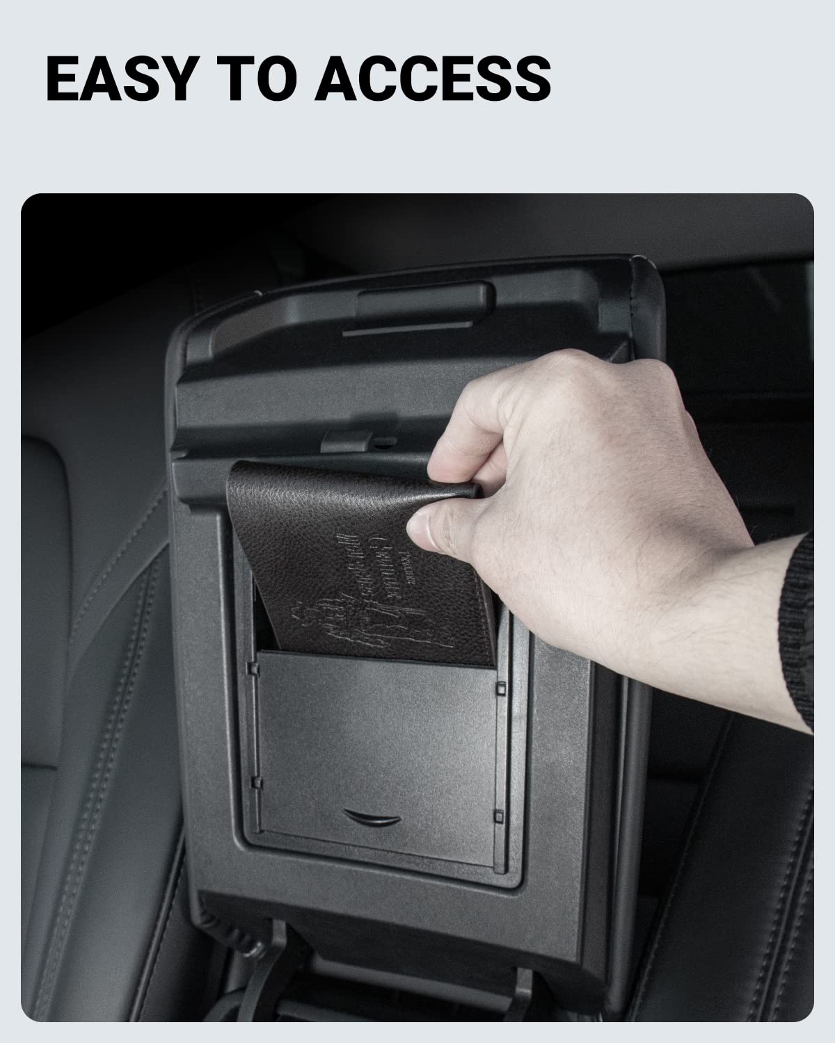 Tesla Model 3 Center Console Hidden Storage Box