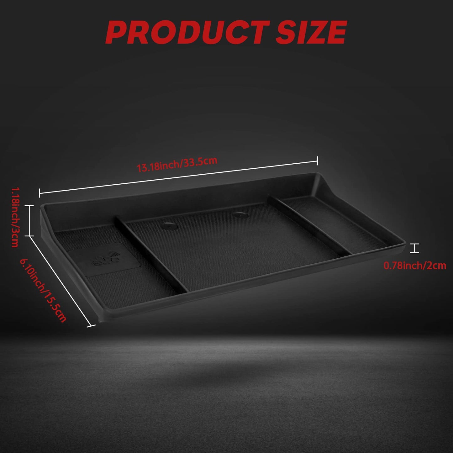 Tesla Model 3/Y Dashboard Screen HiddenTray Storage Box