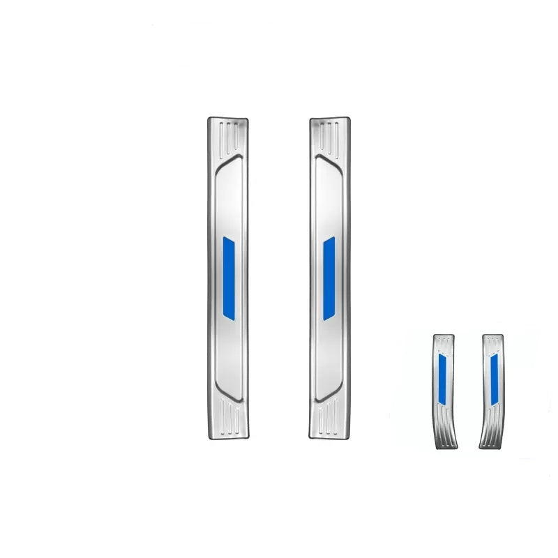 Model Y Stainless Steel Door Sill Protector Welcome Pedal