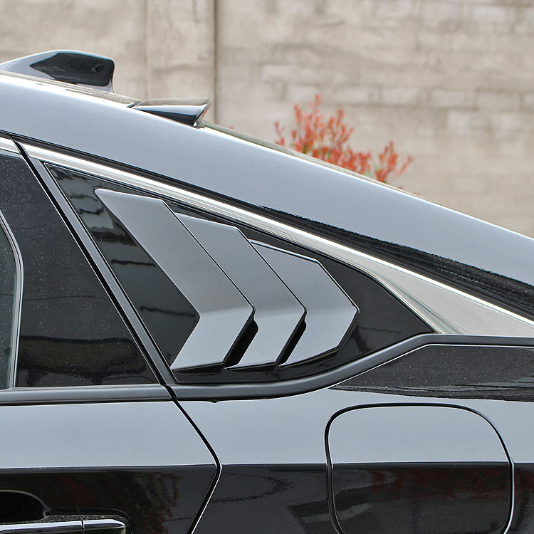 Model 3 Y Rear Triangle Shutter Window Louver Cover Trim