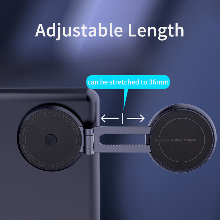 Model 3/Y Magnetic Phone Mount Foldable Hidden Screen Mobile Cell Holder