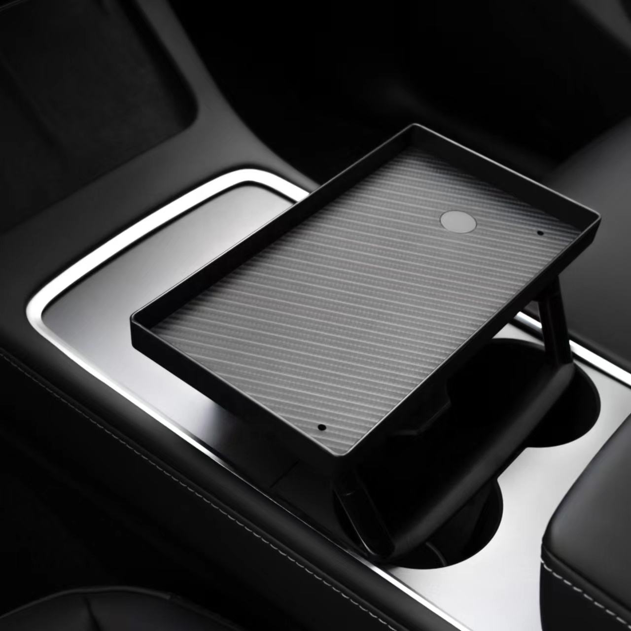 Model 3/Y Dashboard Organizer Tray Hidden ETC Bracket Under Screen Storage Box