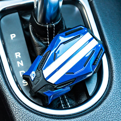 For Ford Mustang Mach-E, Shelby Cobra Mech-Style Key Fob Cover 3/4 Button