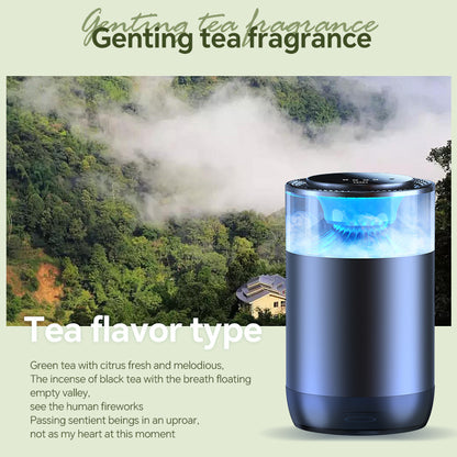 Auto-Spray Car Air Freshener Diffuser With Dynamic Cloud Mist & Lasting Fragrance