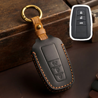 For Toyota Camry Leather Key Fob Cover