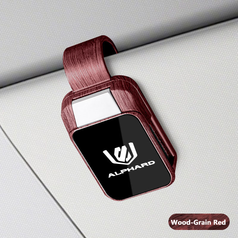 Car Sun Visor Sunglasses Clip for Toyota Alphard