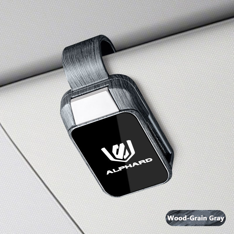 Car Sun Visor Sunglasses Clip for Toyota Alphard