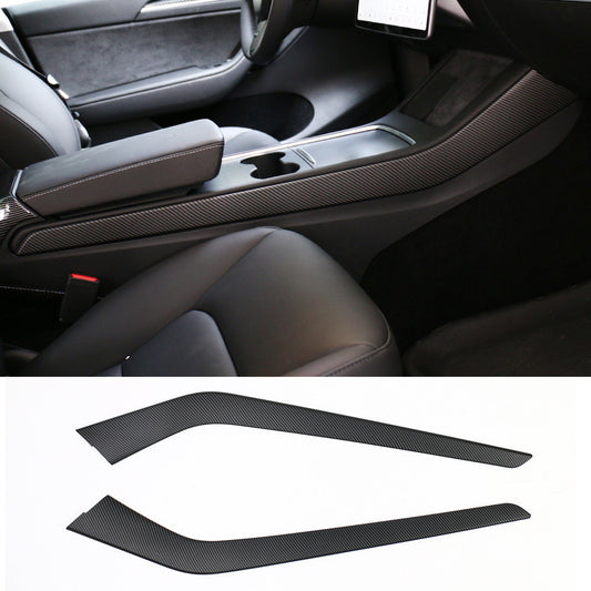 2021+ Tesla Model 3 Y Center Console Side Decorative Trim