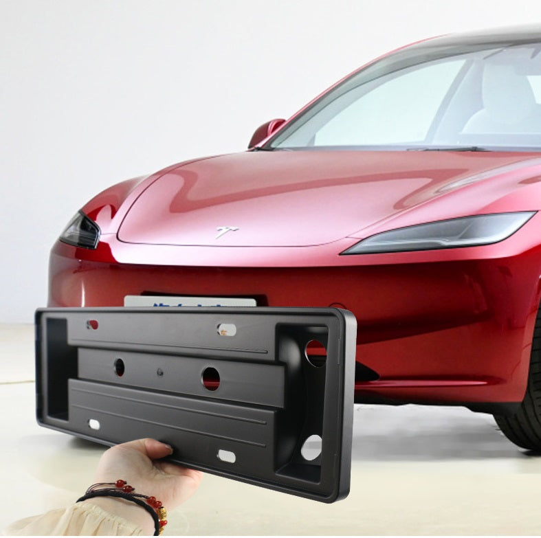 2023+ Tesla Model 3 Highland License Plate Frame Holder