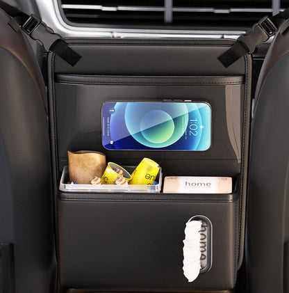 Hanging Car Storage Bag Multi-Functional Center Console Pocket For Driver and Passenger Seat-Middle