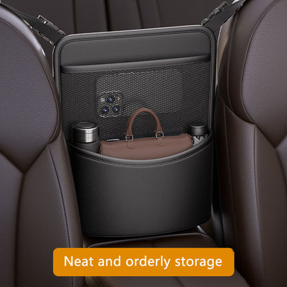 Hanging Car Storage Bag Multi-Functional Center Console Pocket For Driver and Passenger Seat-Middle