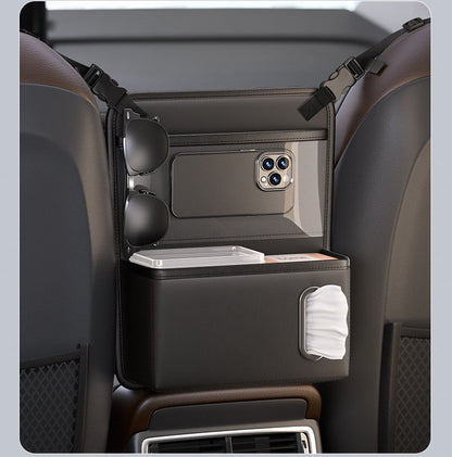 Hanging Car Storage Bag Multi-Functional Center Console Pocket For Driver and Passenger Seat-Middle