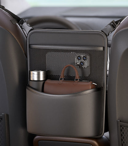 Hanging Car Storage Bag Multi-Functional Center Console Pocket For Driver and Passenger Seat-Middle
