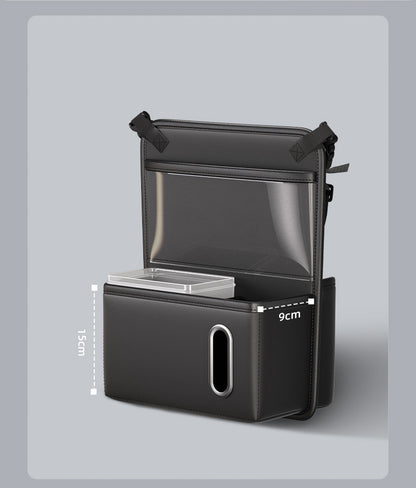 Hanging Car Storage Bag Multi-Functional Center Console Pocket For Driver and Passenger Seat-Middle