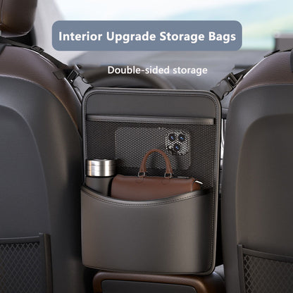 Hanging Car Storage Bag Multi-Functional Center Console Pocket For Driver and Passenger Seat-Middle