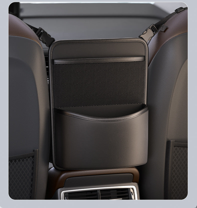 Hanging Car Storage Bag Multi-Functional Center Console Pocket For Driver and Passenger Seat-Middle