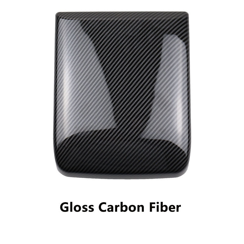 Carbon Fiber Center Console Armrest Box Cover For Toyota Tacoma/4Runner