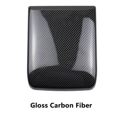 Carbon Fiber Center Console Armrest Box Cover For Toyota Tacoma/4Runner