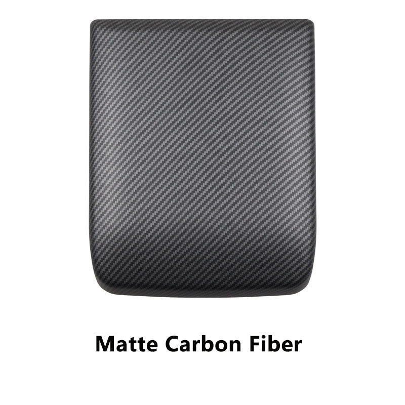 Carbon Fiber Center Console Armrest Box Cover For Toyota Tacoma/4Runner