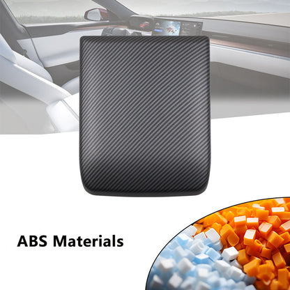 Carbon Fiber Center Console Armrest Box Cover For Toyota Tacoma/4Runner