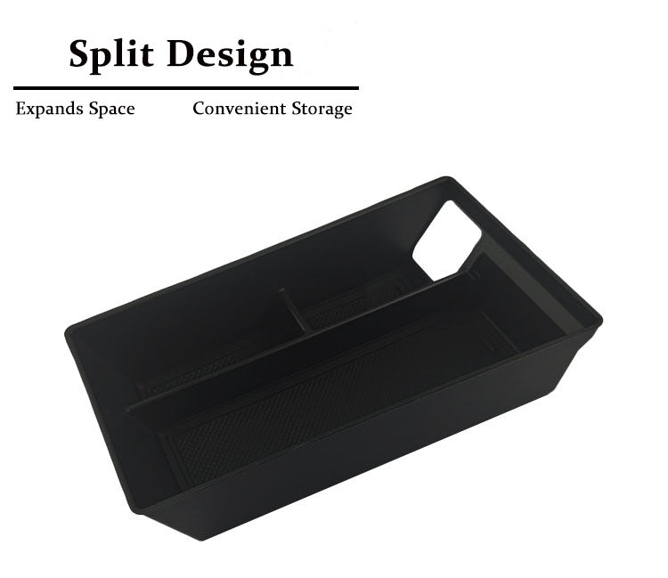 For Ford Mustang Mach-E Center Console Armrest Storage Box Organizer 2021-2024