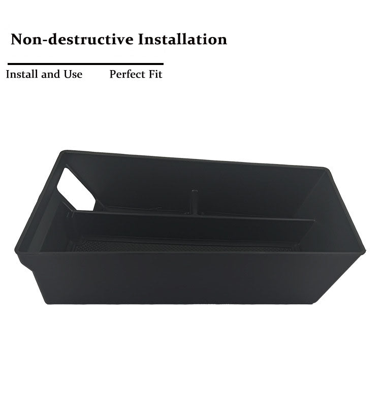 For Ford Mustang Mach-E Center Console Armrest Storage Box Organizer 2021-2024